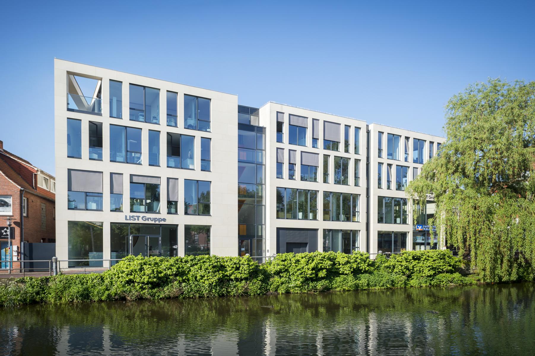 Hermann Schulten Referenzobjekt: Bürogebäude LIST-Gruppe in Nordhorn